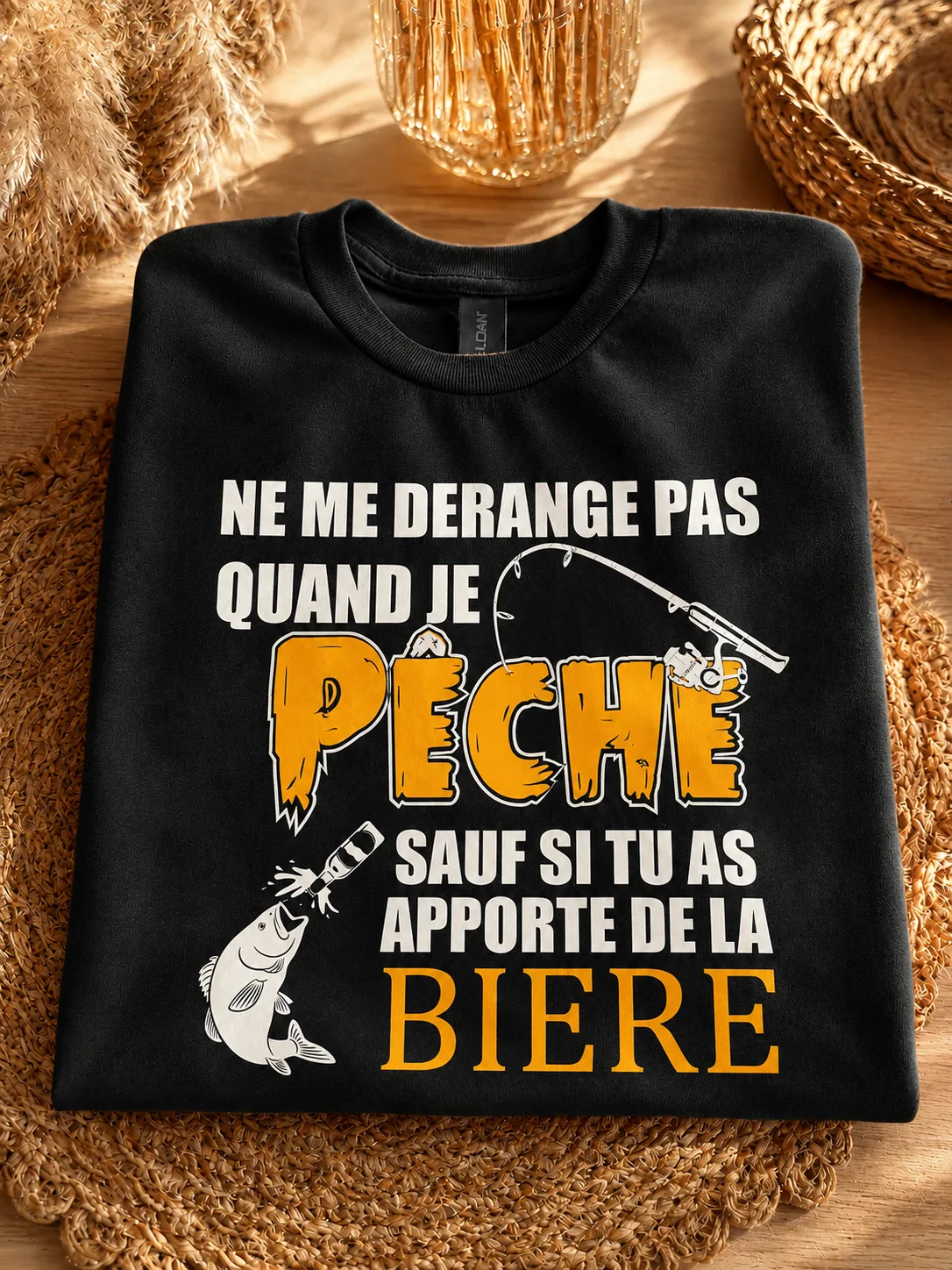 👕 T-shirt « Pêcheur » 🎣