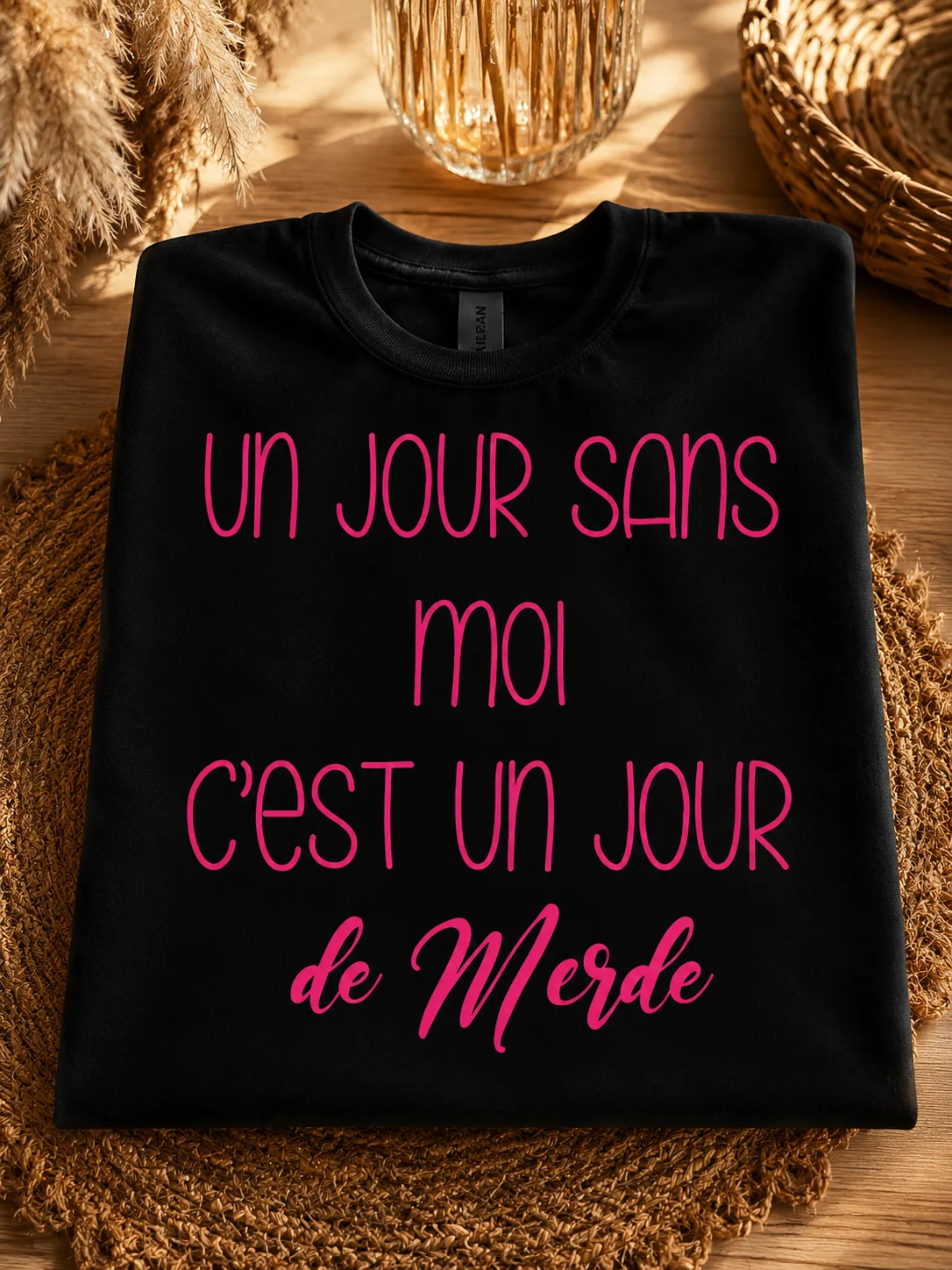 👕 T-shirt « Un jour sans moi » 💗