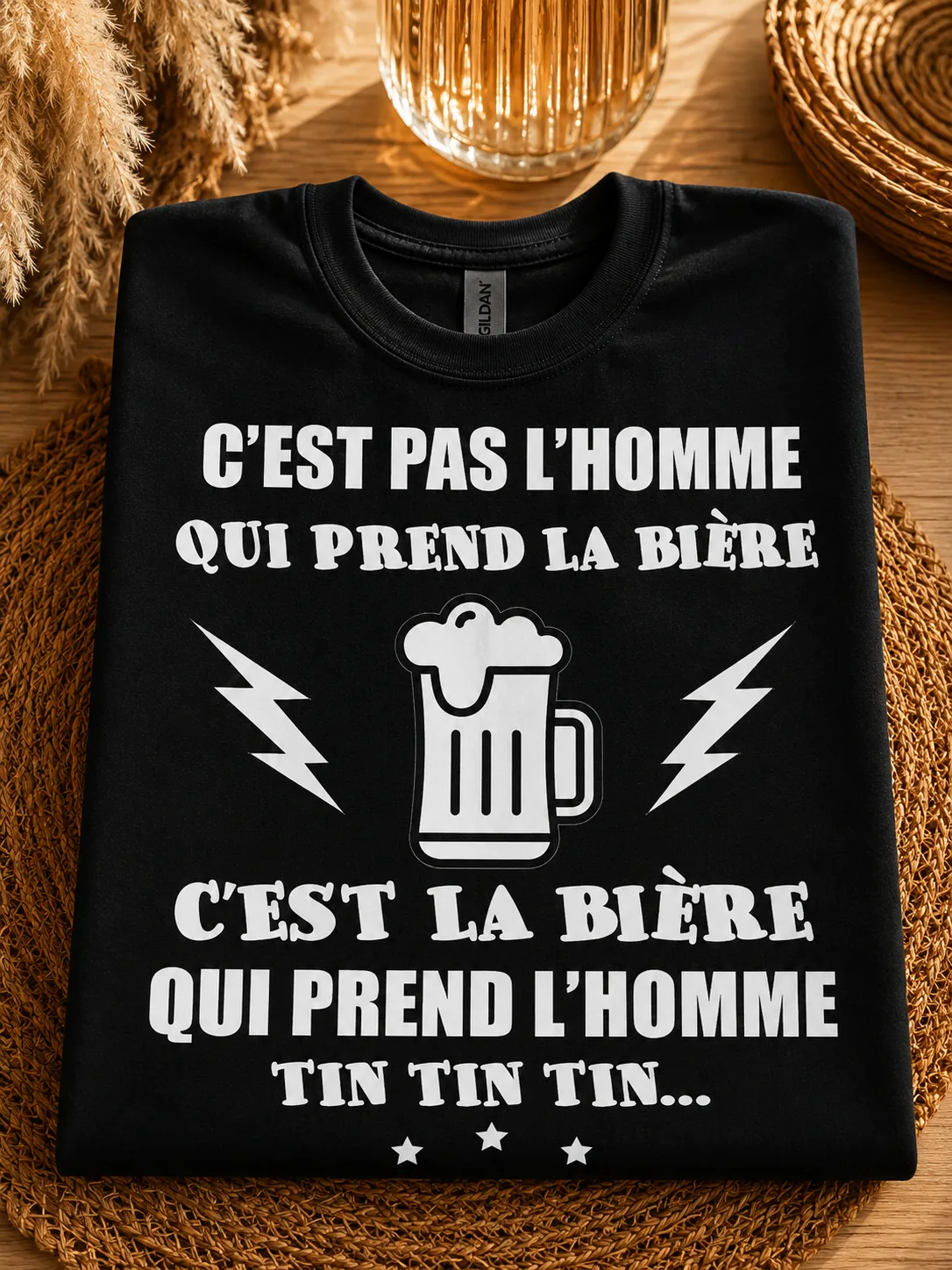 👕 T-shirt « La Bière » 🍺