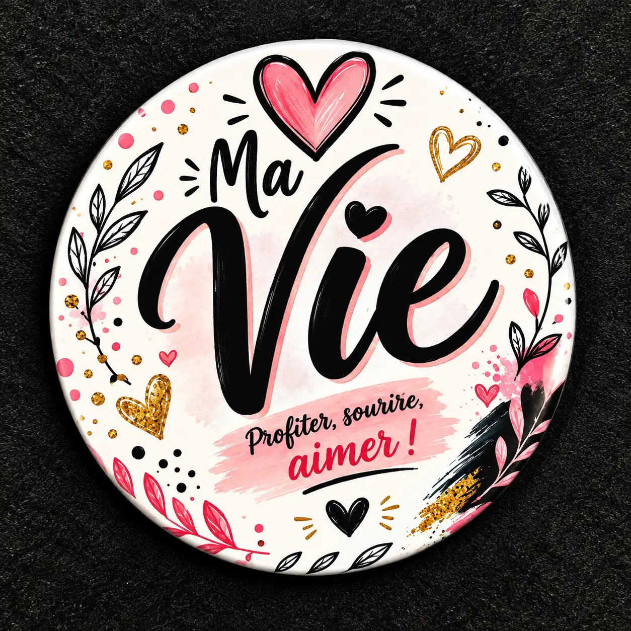 Badge Ma vie