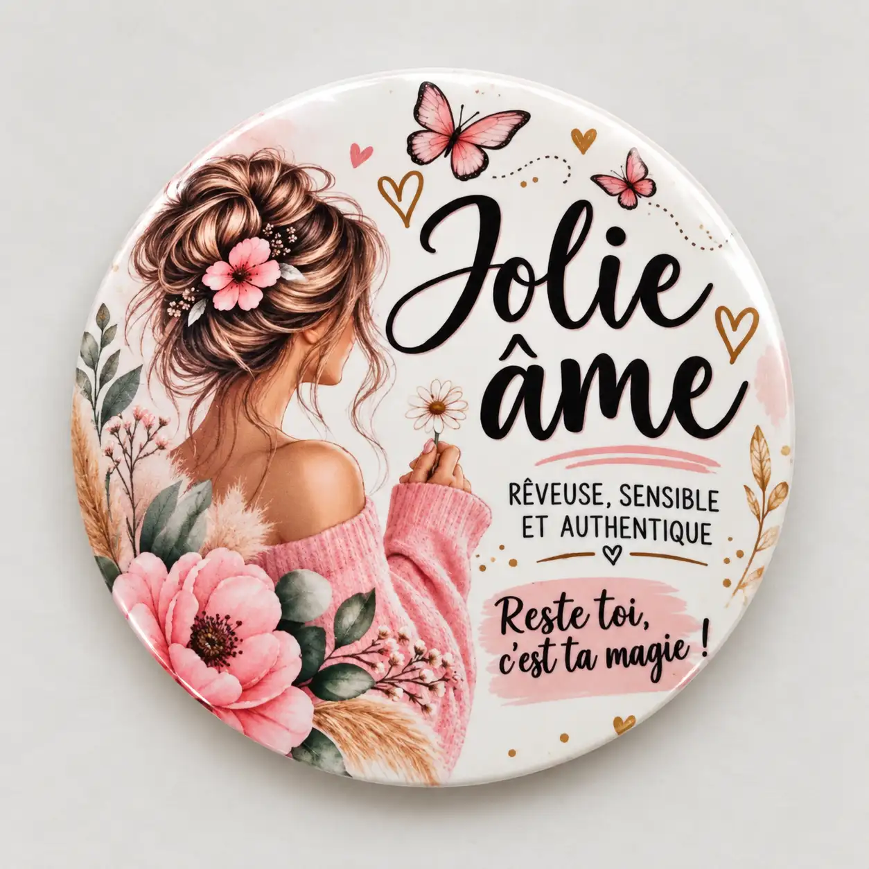 Badge Jolie Âme
