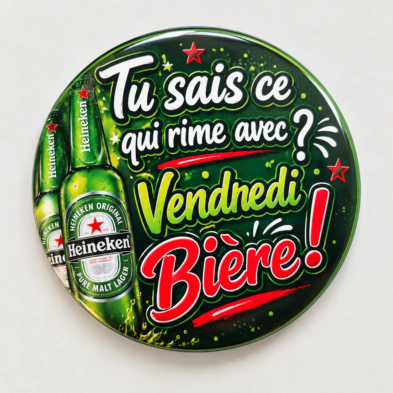 Badge Vendredi Biere