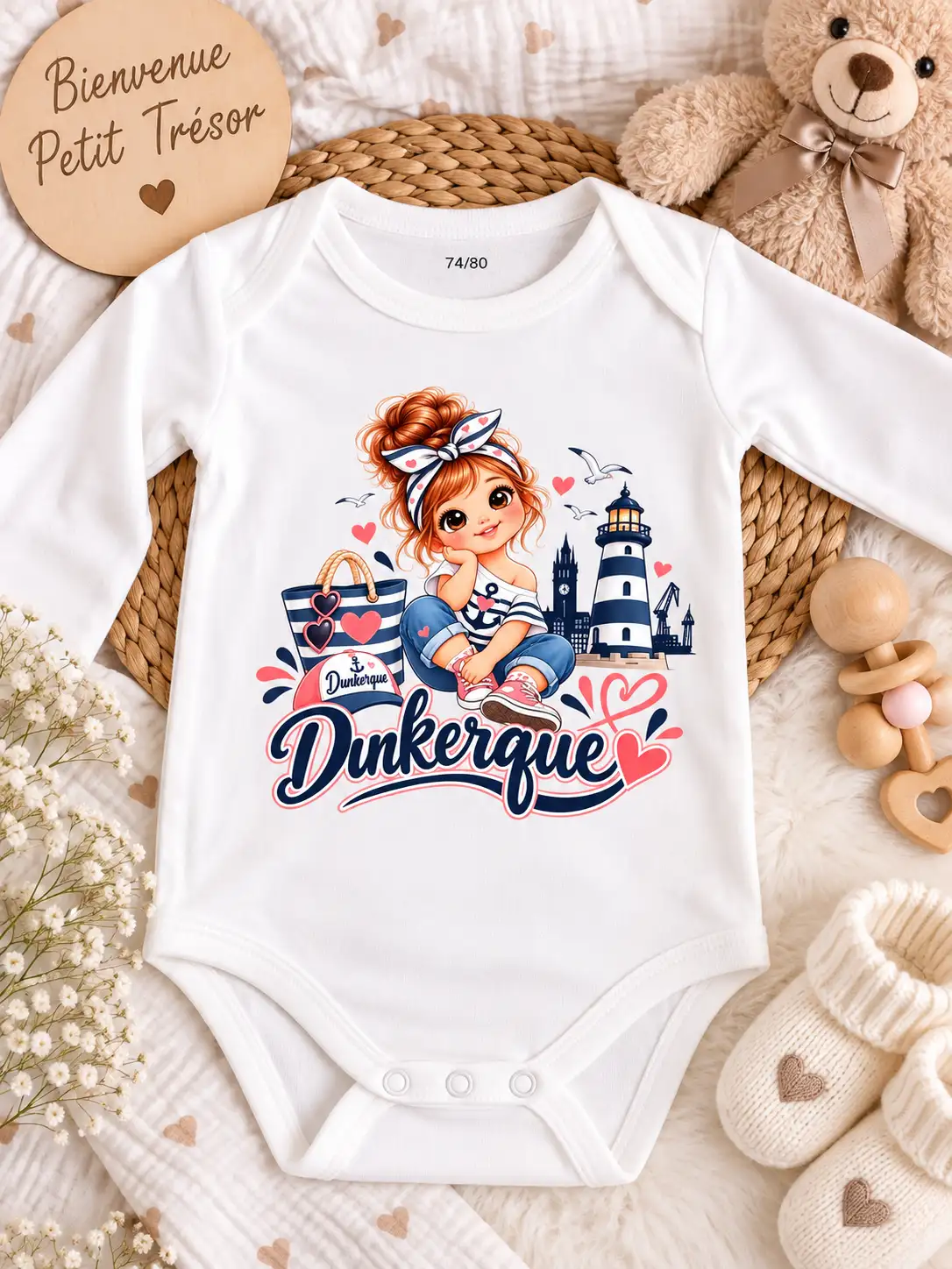 Body Bébé Dunkerquoise