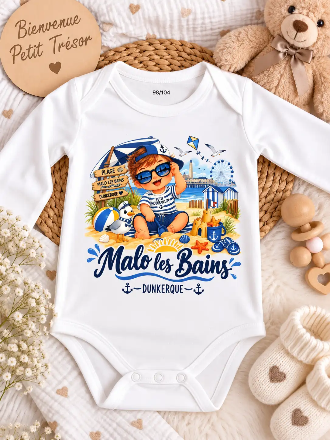 Body Bébé Malo les Bains