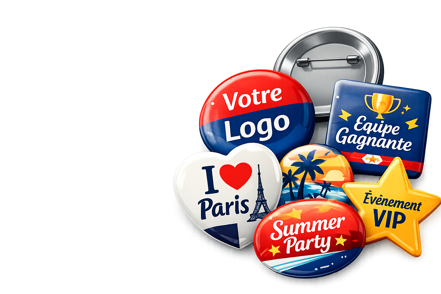 Badges personnalisés